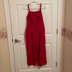 Old Navy Red Jumpsuit